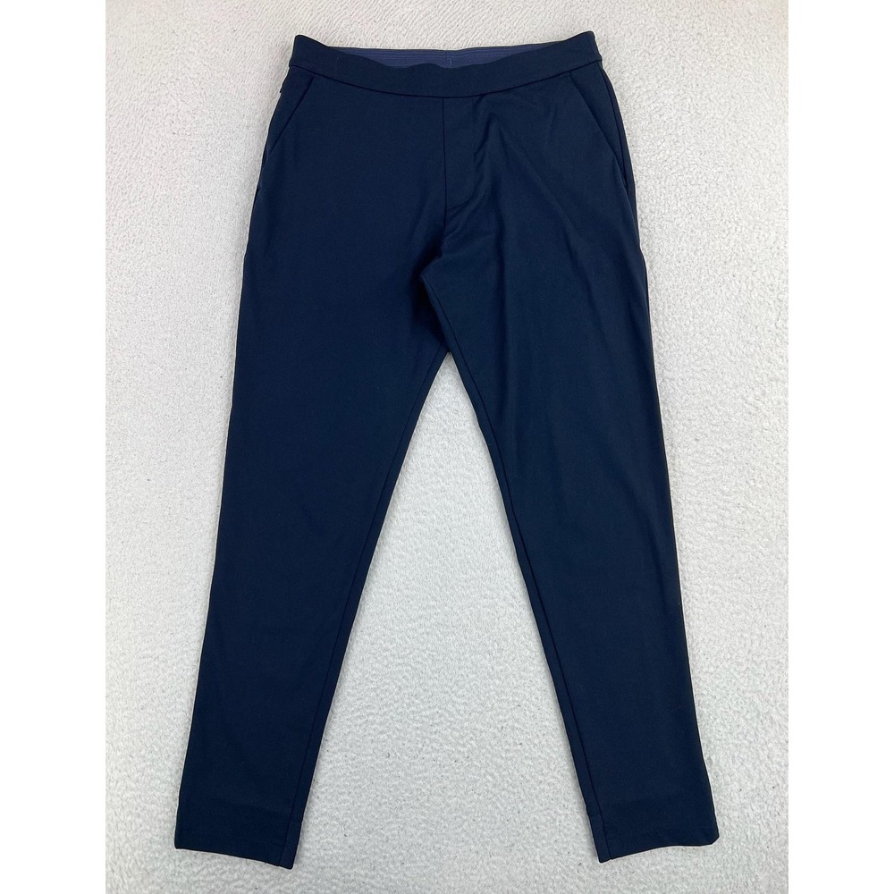 Ministry Of Supply Jogger Pants Mens 30x30 Blue Slim Fit Stretch Lined Casual